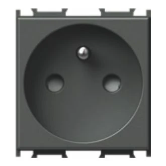 Vtičnica FRANCOSKA+KS 2P+E 16A 250V~ 2M AT, VM40AT-U