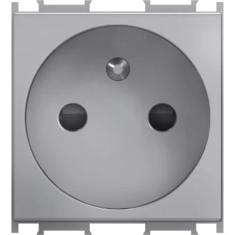 Vtičnica FRANCOSKA+KS 2P+E 16A 250V~ 2M ES, VM40ES-P
