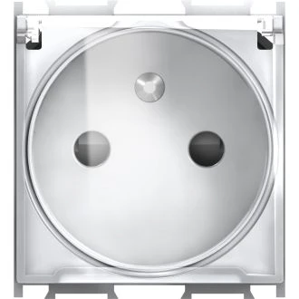 Vtičnica FRANCOSKA+KS+POKROV 2P+E 16A 250V~ 2M PT, VM41PT-U