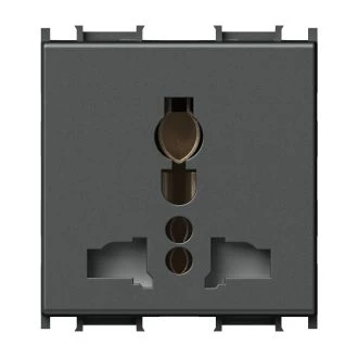 Vtičnica VEČSTANDARDNA+KS 2P+E 13A 250V~ 2M AT, VM55AT-U