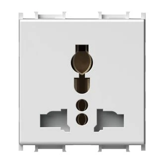 Vtičnica VEČSTANDARDNA+KS 2P+E 13A 250V~ 2M MW, VM55MW-U