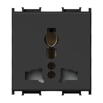 Vtičnica VEČSTANDARDNA+KS 2P+E 13A 250V~ 2M SB, VM55SB-U