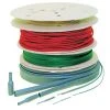 Termoskrčljiva cevka, črna 12,7/6,4 mm, na kolutu, 50 m, ZS127-D